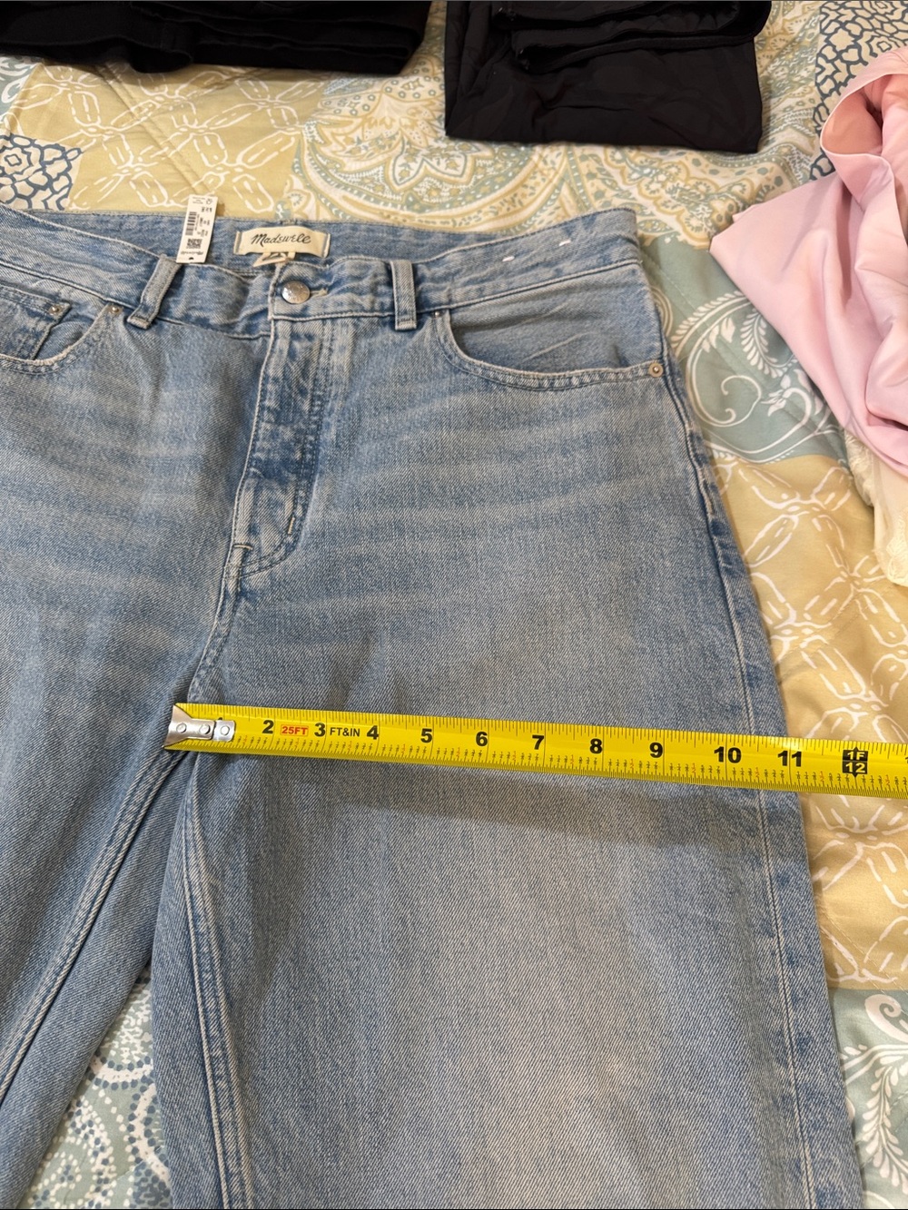 Madewell Light Blue Wide-Leg High-Rise Jeans, 
The Darted Barrel-Leg Jean, NEW - Picture 4 of 16